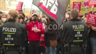 Link to Video | demonstration, March 9, protest, Agence France-Presse, rally, right-wing