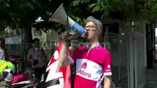 Link to Video | demonstration, March 10, protest, Agence France-Presse, rally