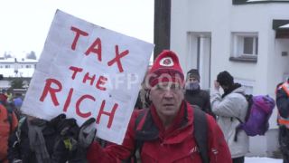 Link to Video | demonstration, March 27, protest, tax avoidance, Agence France-Presse, rally