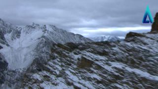 Link to Video | landscape, Canada, 2010, color, mountain range, aerial shot, Atlantic Productions, nature