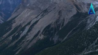 Link to Video | landscape, Canada, 2010, color, mountain range, aerial shot, Atlantic Productions, nature