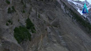 Link to Video | landscape, Canada, 2010, color, mountain range, aerial shot, Atlantic Productions, nature