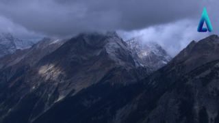 Link to Video | landscape, Canada, 2010, color, mountain range, aerial shot, Atlantic Productions, nature
