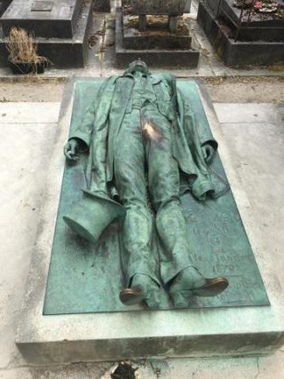 Link zum Foto | Fotografie, Frankreich, Grab, Farbe, Friedhof, Tod, Europa, Tag, Paris, Père Lachaise