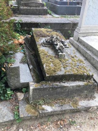 Link zum Foto | Fotografie, Frankreich, Grab, Farbe, Friedhof, Tod, Europa, Tag, Paris, Père Lachaise