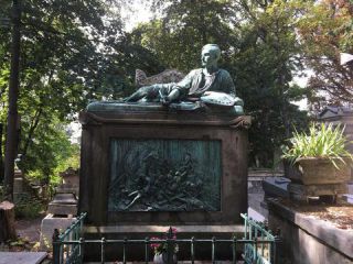 Link zum Foto | Fotografie, Frankreich, Grab, Farbe, Friedhof, Tod, Europa, Tag, Paris, Père Lachaise