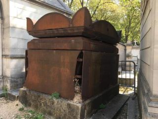 Link zum Foto | Fotografie, Frankreich, Grab, Farbe, Friedhof, Tod, Europa, Tag, Paris, Père Lachaise