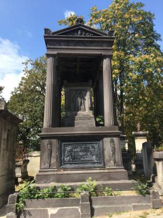 Link zum Foto | Fotografie, Frankreich, Grab, Farbe, Friedhof, Tod, Europa, Tag, Paris, Père Lachaise
