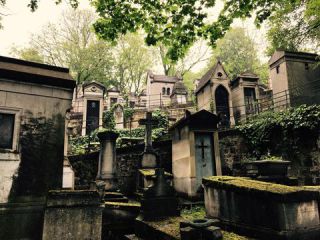 Link zum Foto | Fotografie, Frankreich, Grab, Farbe, Friedhof, Tod, Europa, Tag, Paris, Père Lachaise
