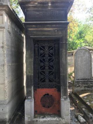 Link zum Foto | Fotografie, Frankreich, Grab, Farbe, Friedhof, Tod, Europa, Tag, Paris, Père Lachaise