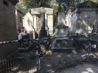 Link zum Foto | Fotografie, Frankreich, Grab, Farbe, Friedhof, Tod, Europa, Tag, Paris, Père Lachaise