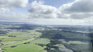 Link to Video | flight, color, amateur film, aerial shot, 2024