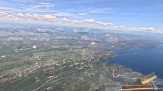 Link to Video | flight, color, amateur film, aerial shot, 2024