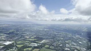 Link to Video | flight, color, amateur film, aerial shot, 2024