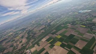 Link to Video | flight, color, amateur film, aerial shot, 2024