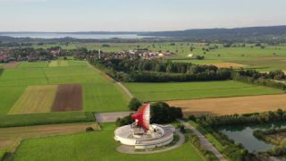 Link to Video | landscape, Ammersee, Germany, color, aerial shot, Bavaria