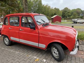 Link to Photo | motor car, Germany, Wyk auf Föhr, collectible, Renault 4, Föhr, red, 2024, antique car, Renault
