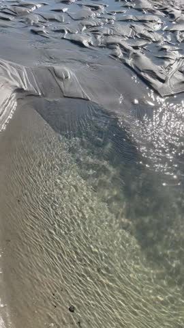 Link to Video | September, Handyvideo, sea, North Sea, Germany, color, Wadden Sea, water, liquid water, ebb, Föhr, amateur film, 2024