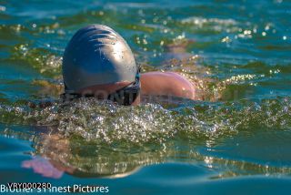 Link to Photo | summer, sea, leisure, Germany, liquid water, Rügen, woman, Swim goggles, Baltic Sea, swimming, paid time off, physical activity, swim cap