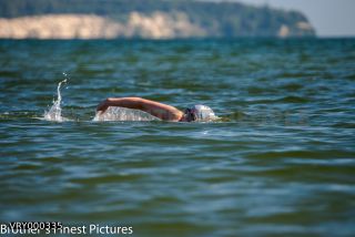 Link to Photo | summer, sea, leisure, Germany, liquid water, Rügen, woman, Swim goggles, Baltic Sea, swimming, paid time off, physical activity, swim cap