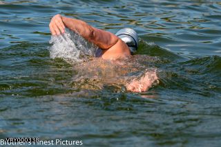 Link to Photo | summer, sea, leisure, Germany, liquid water, Rügen, woman, Swim goggles, Baltic Sea, swimming, paid time off, physical activity, swim cap