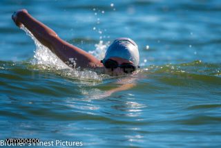 Link to Photo | summer, sea, leisure, Germany, liquid water, Rügen, woman, Swim goggles, Baltic Sea, swimming, paid time off, physical activity, swim cap