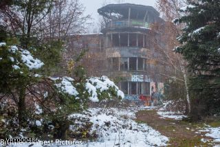 Link to Photo | Brandis, winter, modern ruins, emptiness, air base, snow