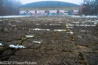 Link to Photo | Brandis, winter, modern ruins, emptiness, air base, snow