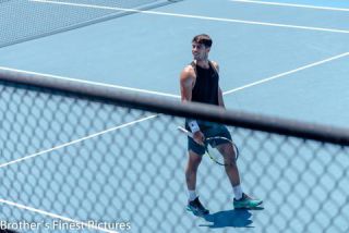 Link to Photo | January, photography, photograph, professional sport, color, January 15, professional athlete, sports training, Melbourne, Australia, 2024, Australian Open, tennis, Carlos Alcaraz