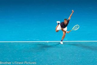 Link to Photo | photography, photograph, Richard Gasquet, color, Melbourne, Australia, 2024, Australian Open, tennis
