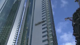 Link to Video | skyscraper, Full High Definition, high-rise building, metropolis, 2007, low-angle shot, color, Moderne architecture, sky, day, Dubai, United Arab Emirates