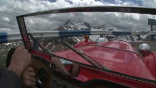 Link to Video | luxury, hairpin turn, Alps, windshield, 16:9, motor car, Mercedes-Benz type 124, high mountains, Full High Definition, list of Mercedes-Benz vehicles, rally, sound on tape, Edelweissspitze, color, collectible, point-of-view shot, red, Fahren, passion, Grossglockner, road, Mercedes-Benz, Carinthia, Austria, Europe, mountain range, hobby, antique car, classic car, convertible, Mercedes-Benz W120, day, Eastern Alps, High Tauern, Grossglockner High Alpine Road, trip, Bergstraße, cloud cover, Vötter, Vötters Fahrzeugmuseum, luxury good, driving