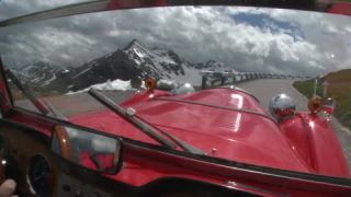 Link to Video | luxury, hairpin turn, Alps, windshield, 16:9, motor car, Mercedes-Benz type 124, high mountains, Full High Definition, list of Mercedes-Benz vehicles, rally, sound on tape, Edelweissspitze, color, collectible, point-of-view shot, red, Fahren, passion, Grossglockner, road, Mercedes-Benz, Carinthia, Austria, Europe, mountain range, hobby, antique car, classic car, convertible, Mercedes-Benz W120, day, Eastern Alps, High Tauern, Grossglockner High Alpine Road, trip, Bergstraße, cloud cover, Vötter, Vötters Fahrzeugmuseum, luxury good, driving