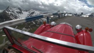 Link to Video | luxury, hairpin turn, Alps, windshield, 16:9, motor car, Mercedes-Benz type 124, high mountains, Full High Definition, list of Mercedes-Benz vehicles, rally, sound on tape, Edelweissspitze, color, collectible, point-of-view shot, red, Fahren, passion, Grossglockner, road, Mercedes-Benz, Carinthia, Austria, Europe, mountain range, hobby, antique car, classic car, convertible, Mercedes-Benz W120, day, Eastern Alps, High Tauern, Grossglockner High Alpine Road, trip, Bergstraße, cloud cover, Vötter, Vötters Fahrzeugmuseum, luxury good, driving