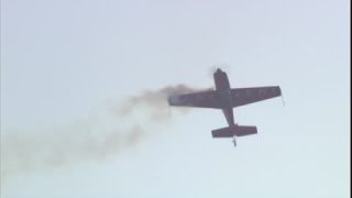 Link to Video | airplane with propellers, air show, occurrence, 16:9, event, Full High Definition, Leki Lenhart, Germany, airplane, 2009, flight, color, spectacle, Central Europe, red, aerobatic maneuver, aerobatics, AERO Friedrichshafen, Europe, Extra 330, aerialist, hobby