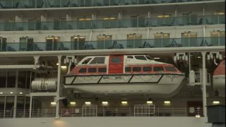 Link to Video | ship, September, autumn, cruise, Full High Definition, 2008, color, United States of America, Island Princess, cruise ship, North America, tourism, paid time off, Alaska, Whittier, cloud cover