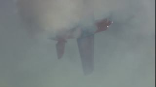Link to Video | airplane with propellers, air show, smoke, show, recurring event, Full High Definition, acrobatics, airplane, 2009, sound on tape, flight, low-angle shot, color, spectacle, aerobatic maneuver, AERO Friedrichshafen, Europe, sky, trade fair, aviation