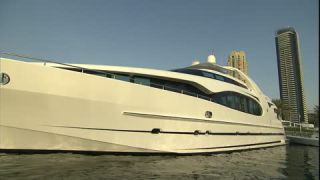 Link to Video | ship, yacht, Full High Definition, wealth, 2007, color, luxury yacht, Dubai, marina, United Arab Emirates, luxury good