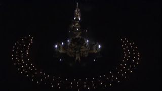 Link to Video | culture, annual event, torch dance, opening, Classical period, choreography, sound on tape, darkness, Salzburg Festival, ceremony, Central Europe, opening ceremony, torch, high-angle shot, Salzburg, staging, Austria, 2006, Europe, human, night, music, old town, Residenzplatz