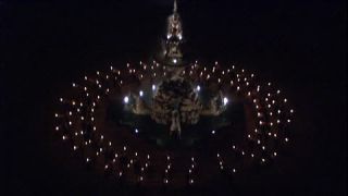 Link to Video | culture, annual event, torch dance, opening, Classical period, choreography, sound on tape, darkness, Salzburg Festival, ceremony, Central Europe, opening ceremony, torch, high-angle shot, Salzburg, staging, Austria, 2006, Europe, human, night, music, old town, Residenzplatz