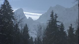 Link zum Video | Landschaft, Januar, Alpen, Winter, Watzmann, Full High Definition, Deutschland, 2006, Farbe, Totale, Europa, Gebirge, Berchtesgadener Alpen, Schnee, Berg