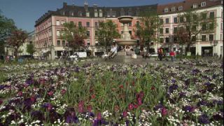 Link to Video | summer, state capital in Germany, Glockenbachviertel, big city, Gärtnerplatz, Gärtnerplatzviertel, Munich, Full High Definition, Germany, 2009, color, Central Europe, Europe, Bavaria