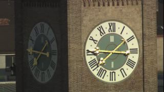 Link to Video | time, time, Munich, Full High Definition, Germany, clock face, 2009, color, clock hand, clock, Europe, impermanence, day, church tower, Bavaria