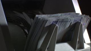 Link to Video | machine, managerial finance, money, 16:9, Full High Definition, 2006, color, bank, counting, close-up, banking, finance, Europe, banknote, euro, currency-counting machine, cash, currency
