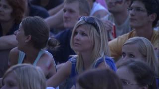 Link to Video | June, crowd, world championship, recurring event, Full High Definition, recurring sports event, FIFA World Cup, 30 June 2006, 2006, color, Salzburg, football supporter, Austria, Sport, Public screening, evening, Residenzplatz