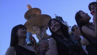 Link to Video | June, crowd, world championship, recurring event, Full High Definition, recurring sports event, FIFA World Cup, 30 June 2006, 2006, color, Salzburg, football supporter, Austria, Sport, Public screening, evening, Residenzplatz